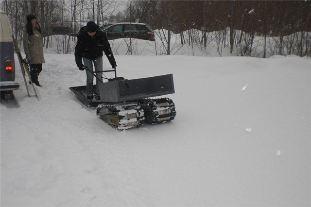 Снегоход с двигателем Лифан: как сделать своими руками, чертежи для проходимости по глубокому снегу