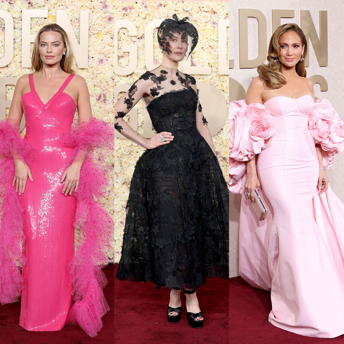  На 81-й ежегодной церемонии вручения премии "Золотой глобус" было много ярких моментов: от Марго Робби в розовом Armani Privé в стиле "Барби" до Тимоти Шаламе в сверкающем черном костюме от Celine.