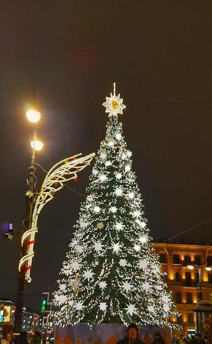 Новогодние гуляния в спб