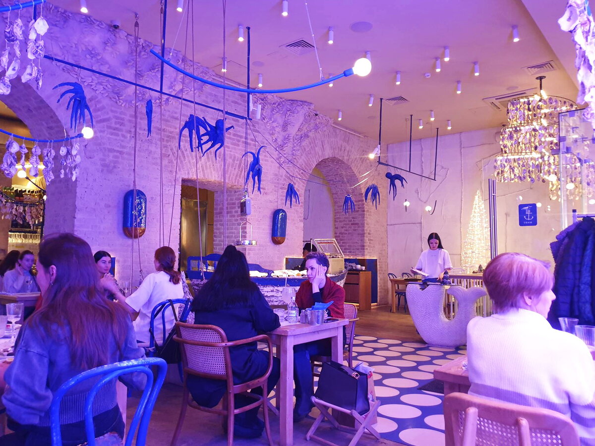 Общий вид ресторана "Каспийка"