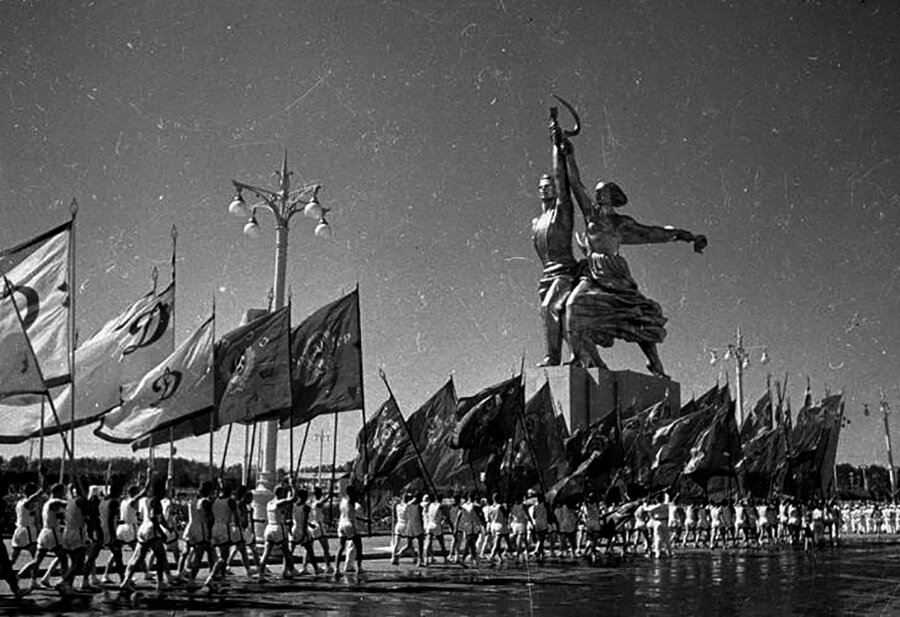 Аркадий Шайхет физкультурницы 1924