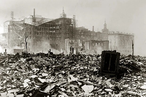 Токио после землетрясения 1923 года