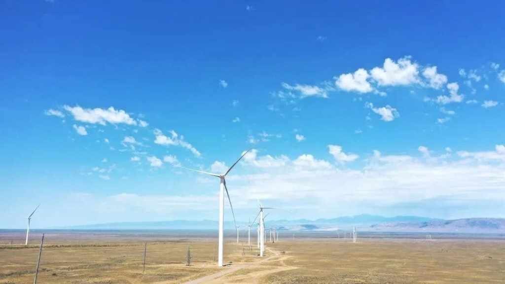    Казахско-китайская ВЭС Шелек