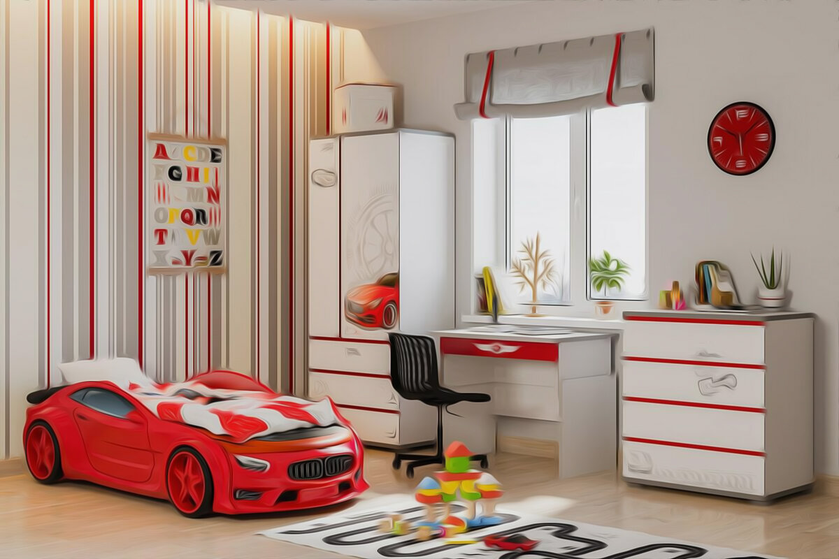 Комната для мальчика — это индивидуальная зона, которая должна быть удобна для игр, отдыха и занятий. Чтобы организовать интерьер правильно, нужно учитывать несколько факторов: возраст ребенка, его предпочтения и увлечения, а также вариант стилистического решения.