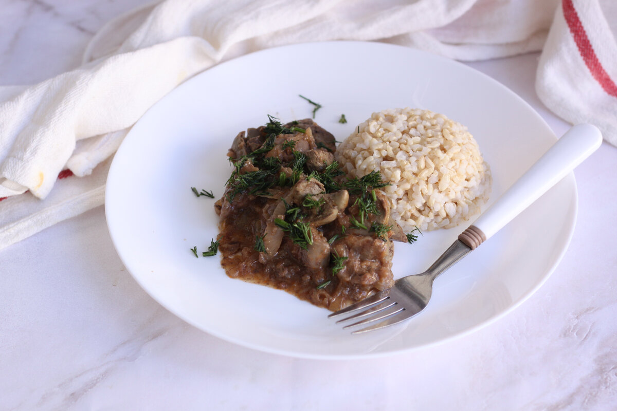 Вторые блюда из куриной печени