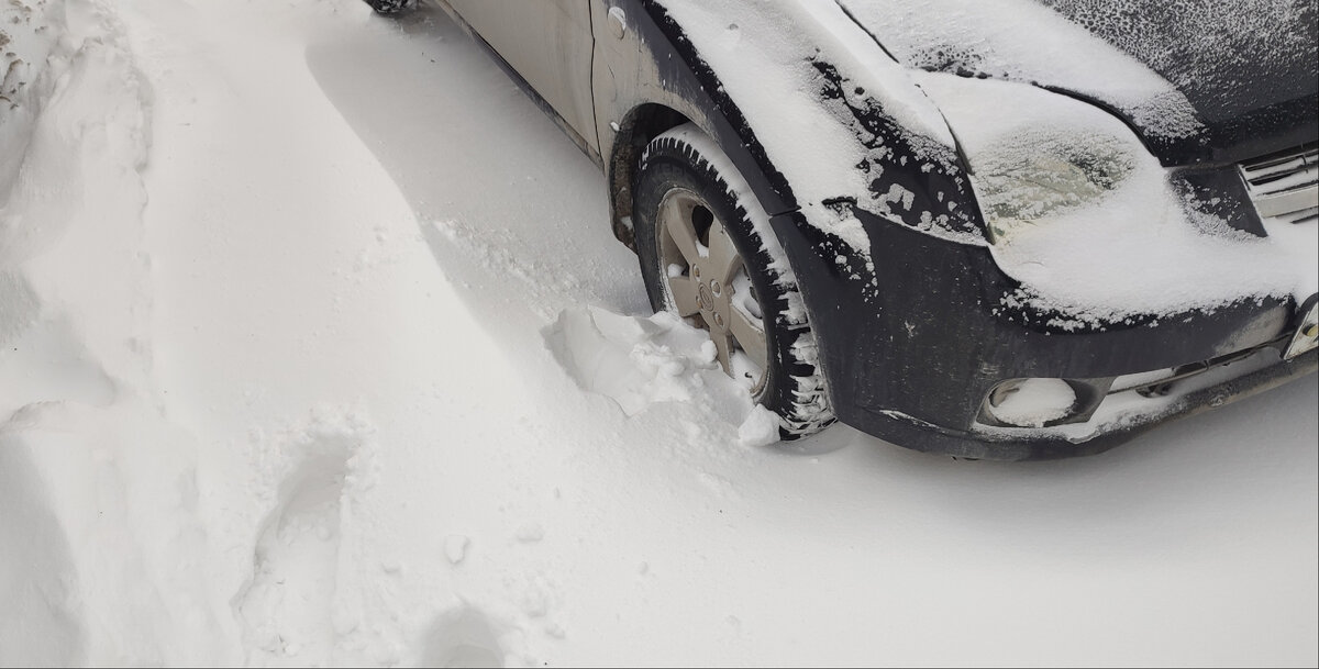 А снега сново намело изрядное количество 🤦‍♀️