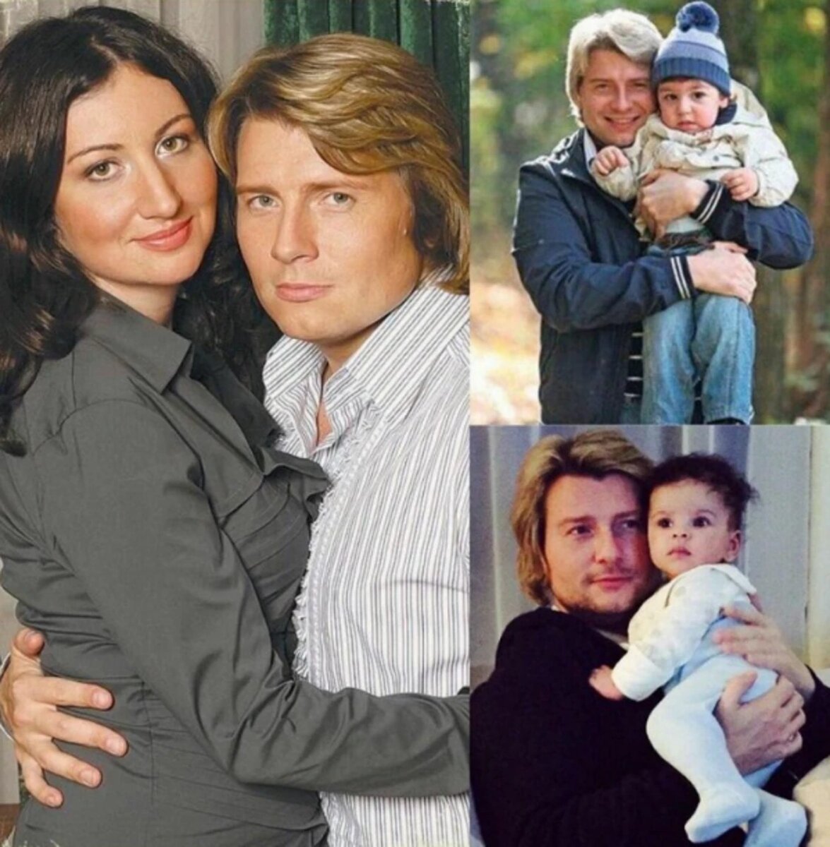 Николай Басков, Светлана Шпигель и их сын. Фото: ru.wikipedia.org📷
