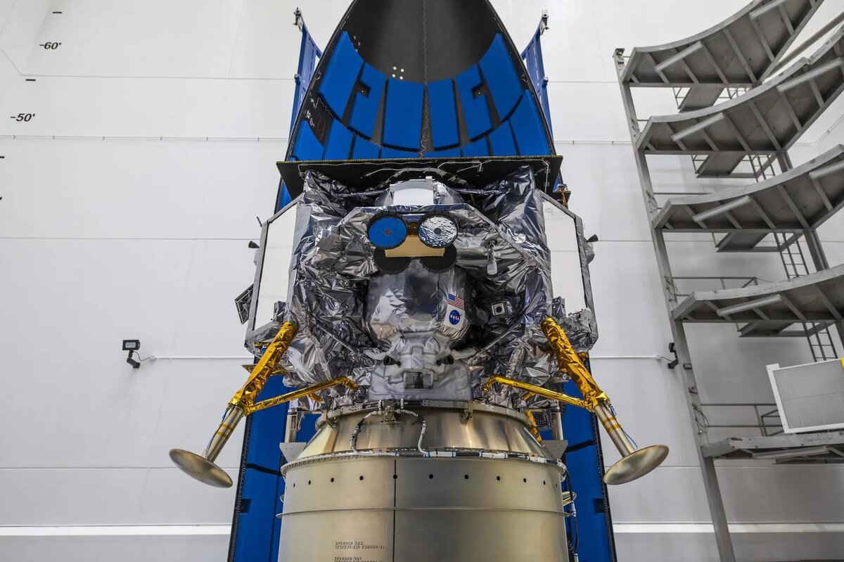 Посадочная платформа "Peregrine" от компании "Astrobotic". Источник изображения: https://www.nasa.gov/news-release/nasa-sets-coverage-for-ula-astrobotic-artemis-robotic-moon-launch/
