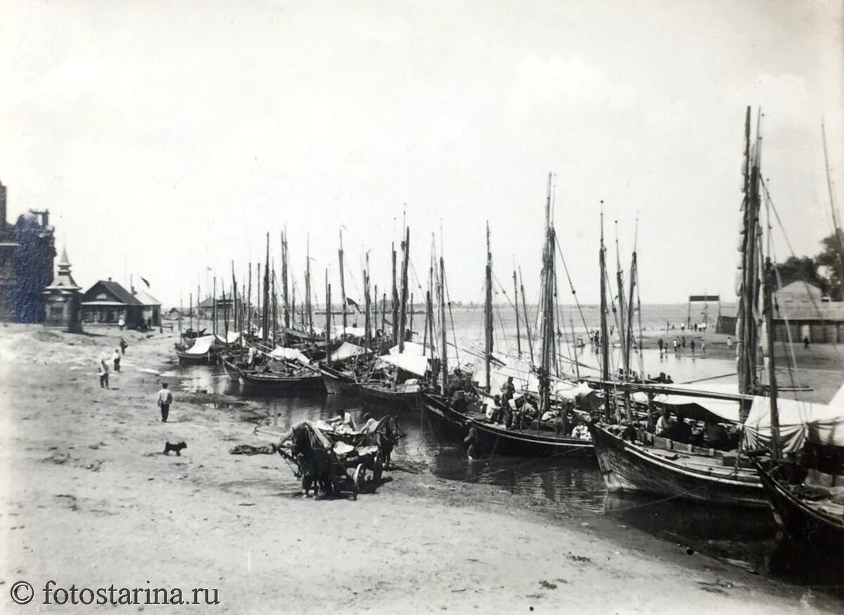 Астрахань до 1917 года. Набережная. | Фотостарина. Старые фотографии  России. Города Российской Империи: история и развитие до 1917 года | Дзен