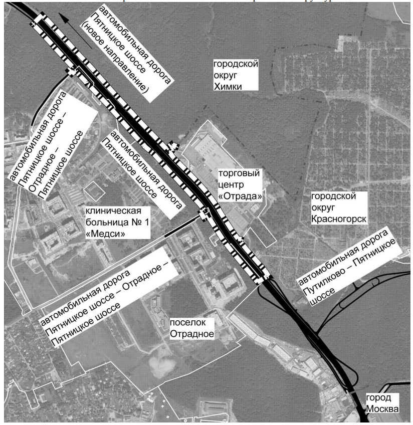 В 2022 году начнется проектирование дублера Пятницкого шоссе