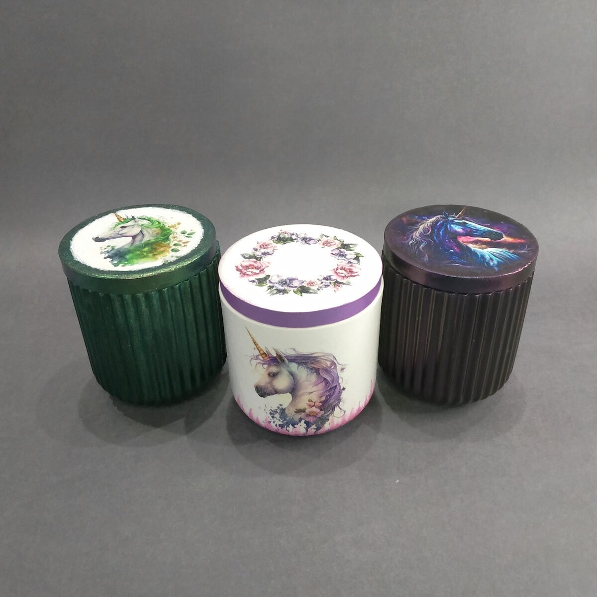 Подсвечники "Единороги"