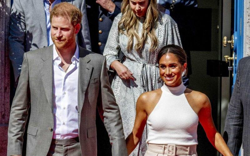 Меган Маркл и принц Гарри. Фото: Keystone Press Agency. Фотография взята из открытых источников.  📷
