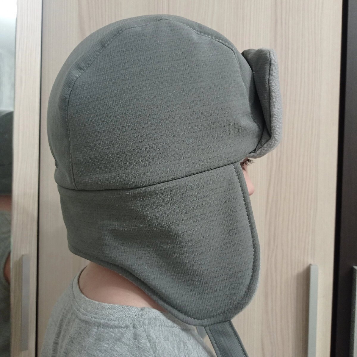 Ушанка для сына