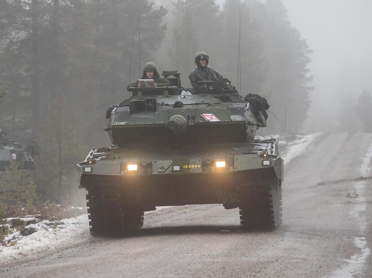    Танк Leopard 2© Фото : Swedish Armed Forces