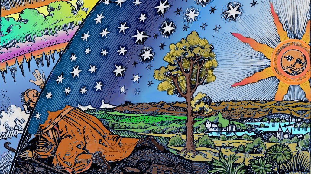 Гравюра Фламмариона / 1888