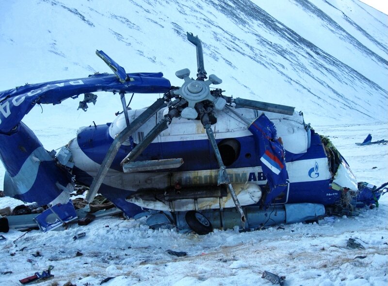 Место падения. Фото из открытых источников