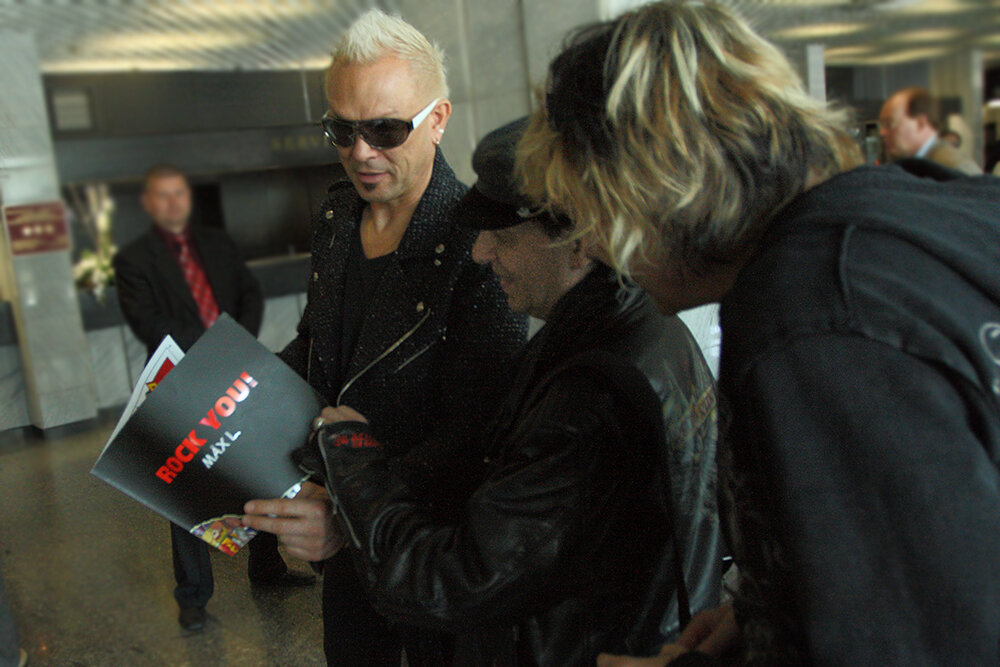 Rudolf Schenker, Klaus Meine, James Kottak (Scorpions) © Art Direction & Photographer Mikhail Vaneev / Waniewski