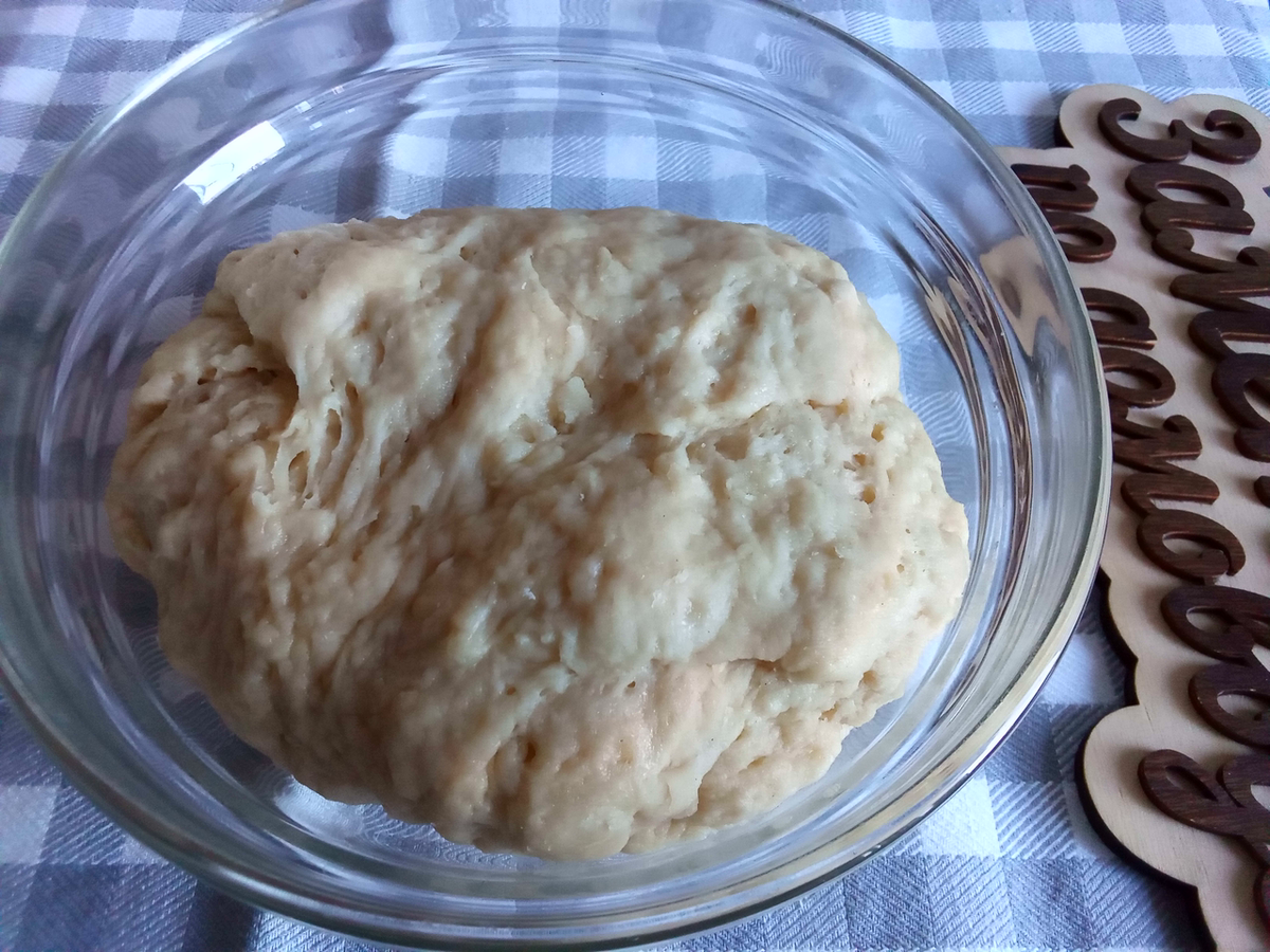 Тесто для печенья на рассоле. Фото от автора