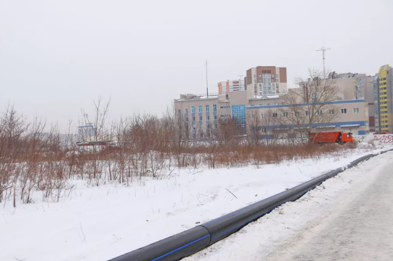 Участок на улице Взлетной, 2д. Фото: Виталий Барабаш