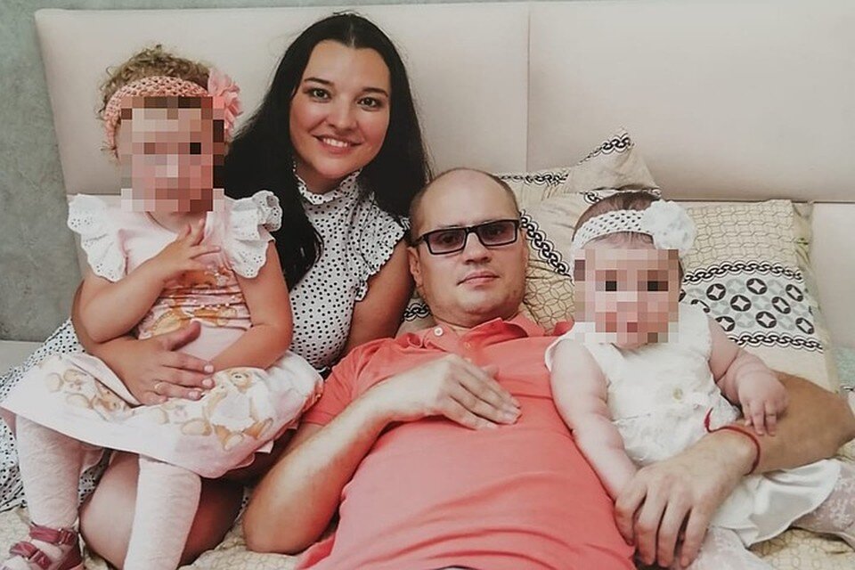 Забота о больном муже и детях легла на плечи женщины. Фото: личный архив.