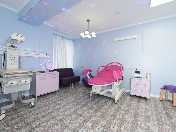 Боксы для «мягких» родов в роддоме при ГКБ им. Юдина, источник: https://gkbyudina.ru