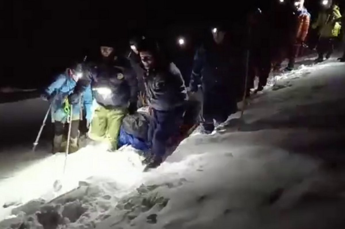    В Ингушетии с переломом ноги эвакуировали с горы туриста из Подмосковья