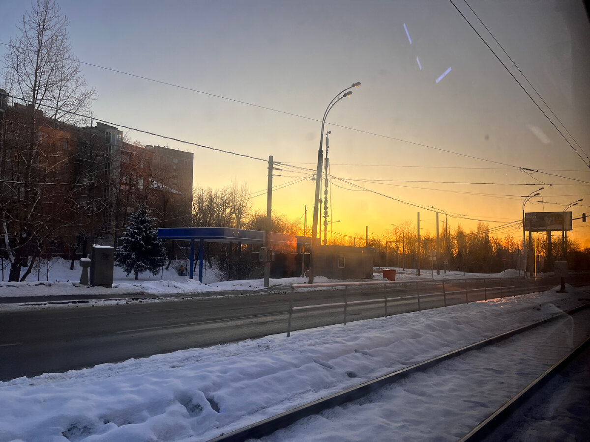 Едем на мост в сторону Строгино