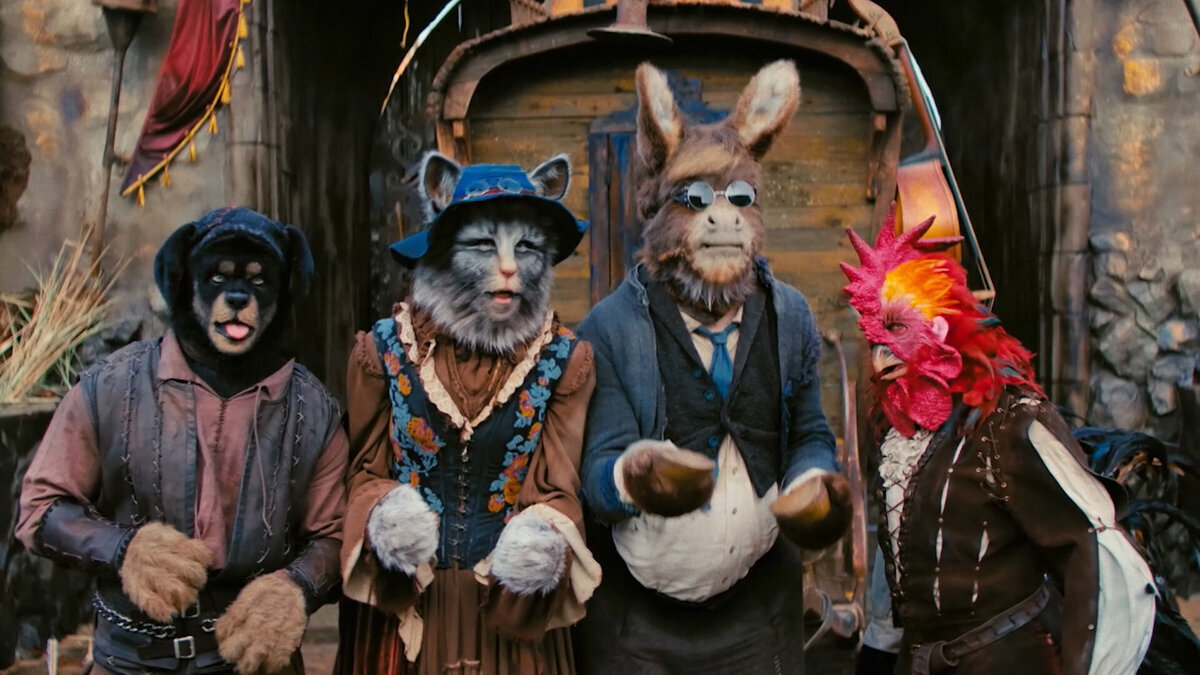 В новых "Бременских" вместо кота кошка.