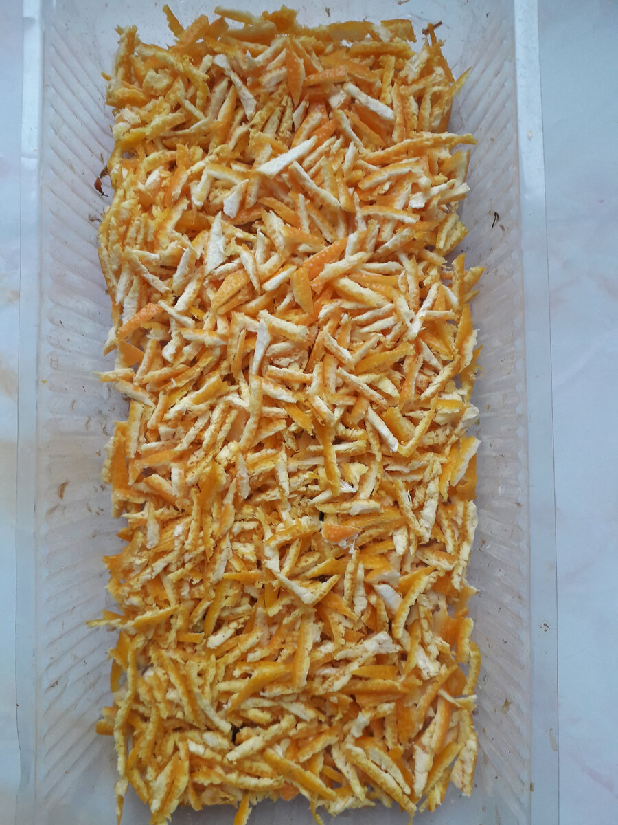 Кожура мандаринов