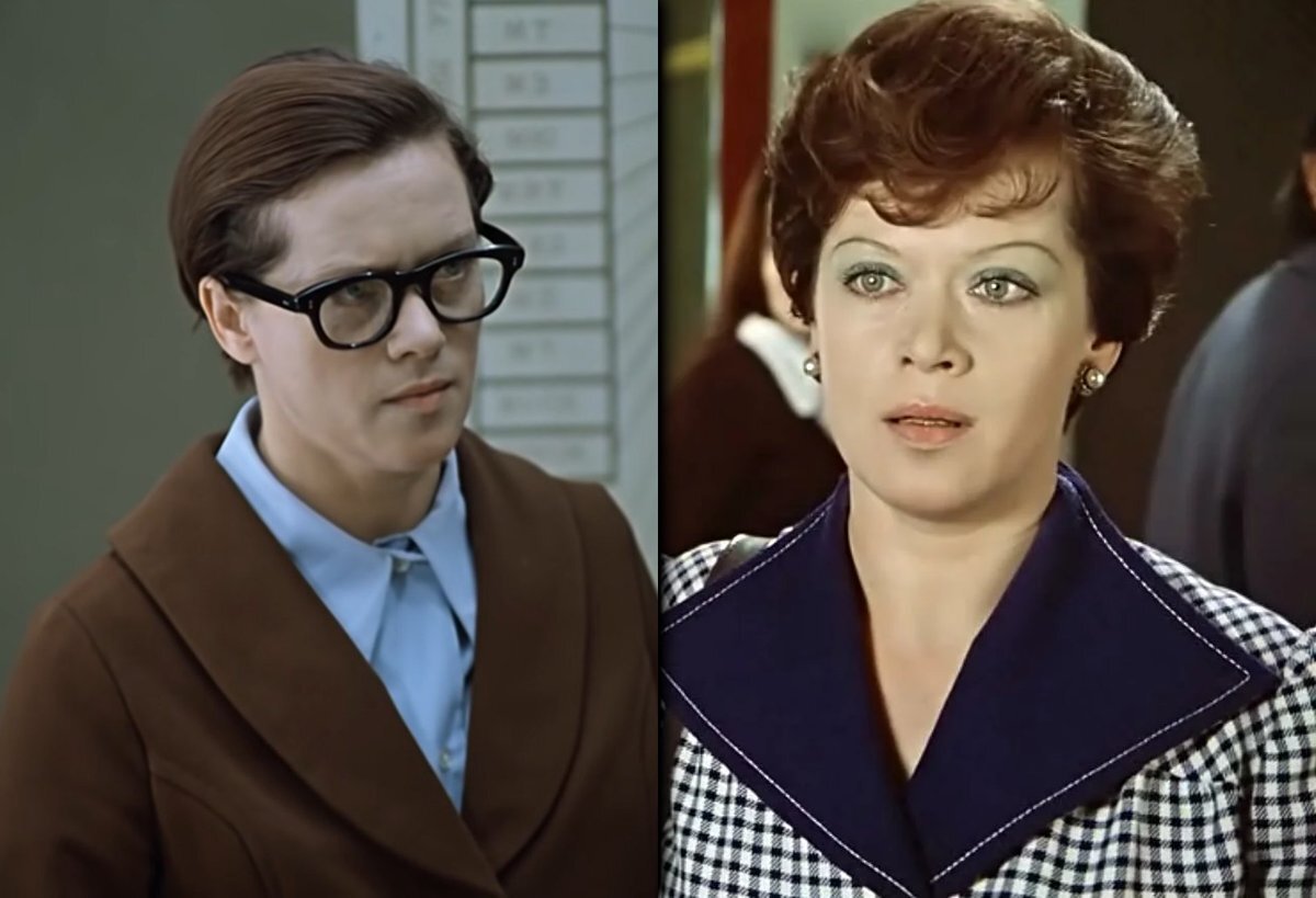 кадр из к/ф "Служебный роман"