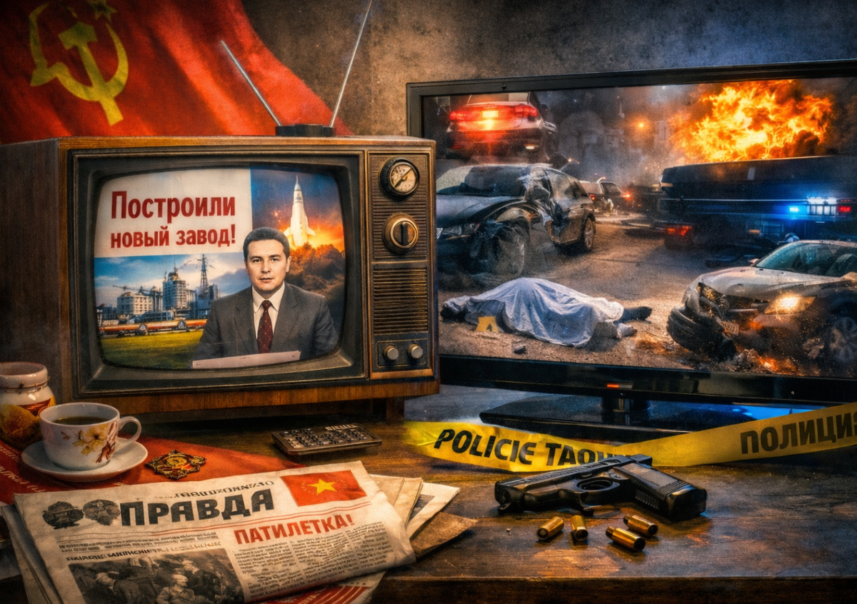 Новости телевизора в СССР и сегодня