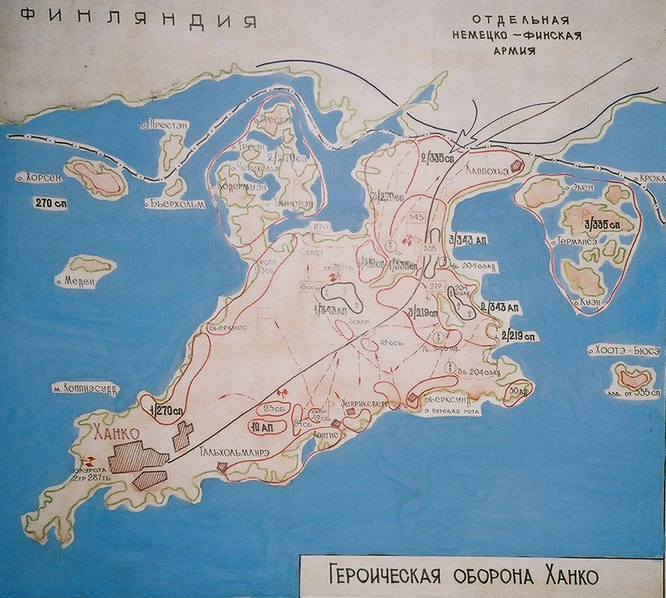 Полуостров ханко на карте. Остров Ханко 1941.