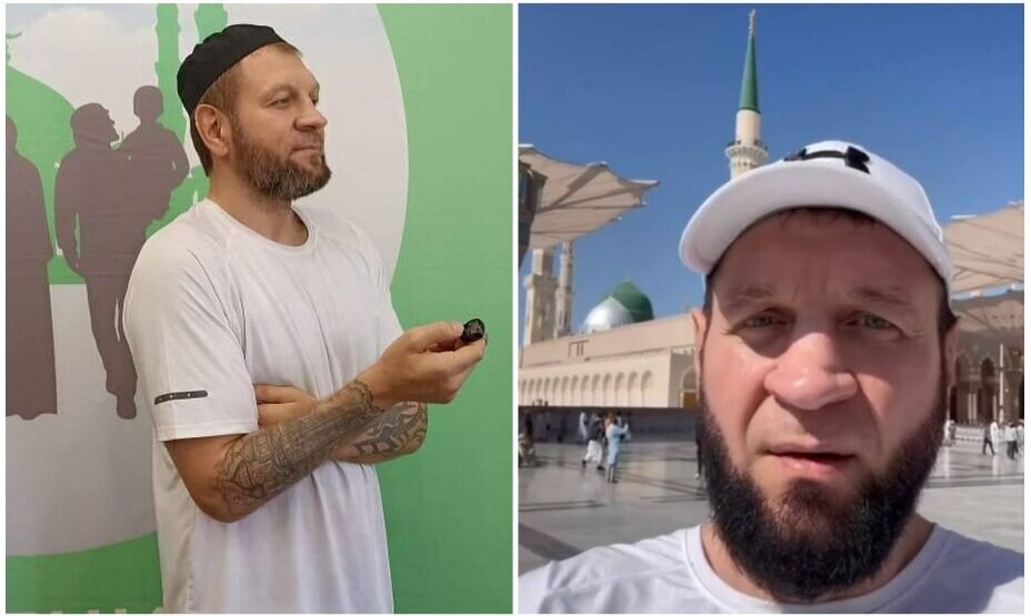    Александр Емельяненко принял имя Абубакар. Фото: Соцсети