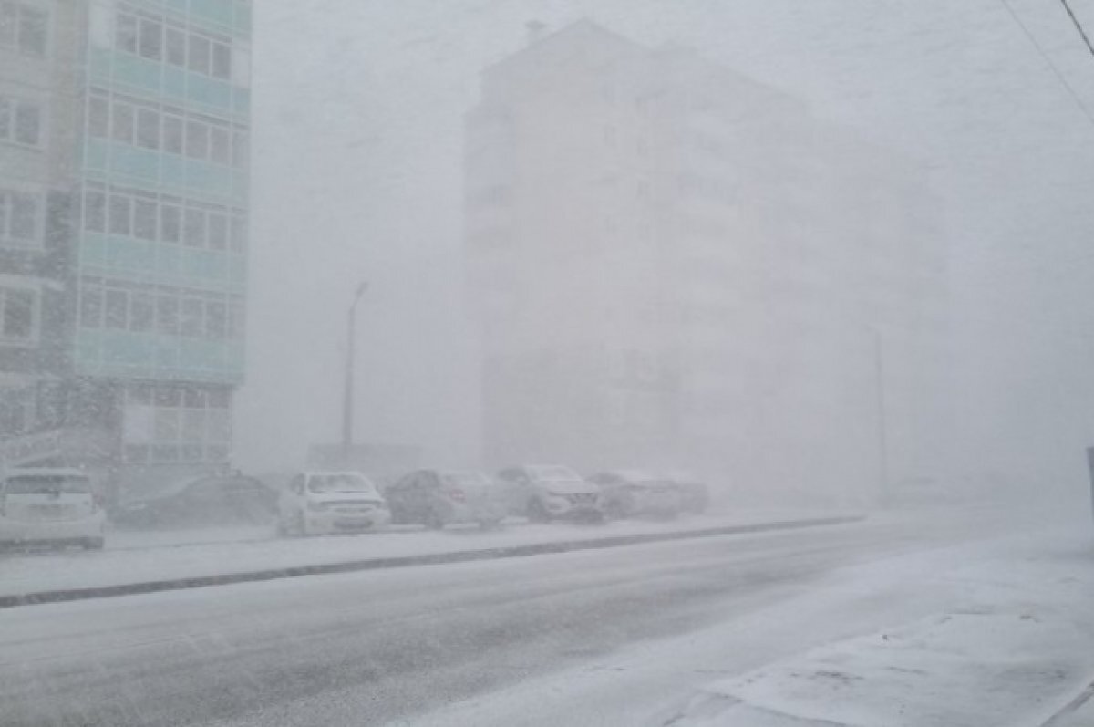    В Алтайском крае объявили штормпрогноз на 10 и 11 января