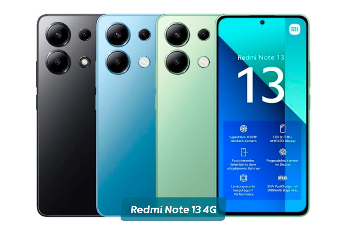 Xiaomi представила глобальные смартфоны Redmi Note 13. Что умеют? |  ТЕХНОwave | Дзен