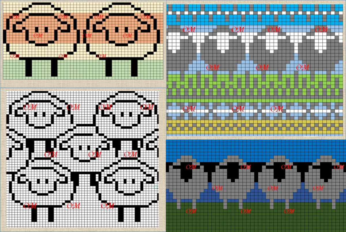 Схемы барашков