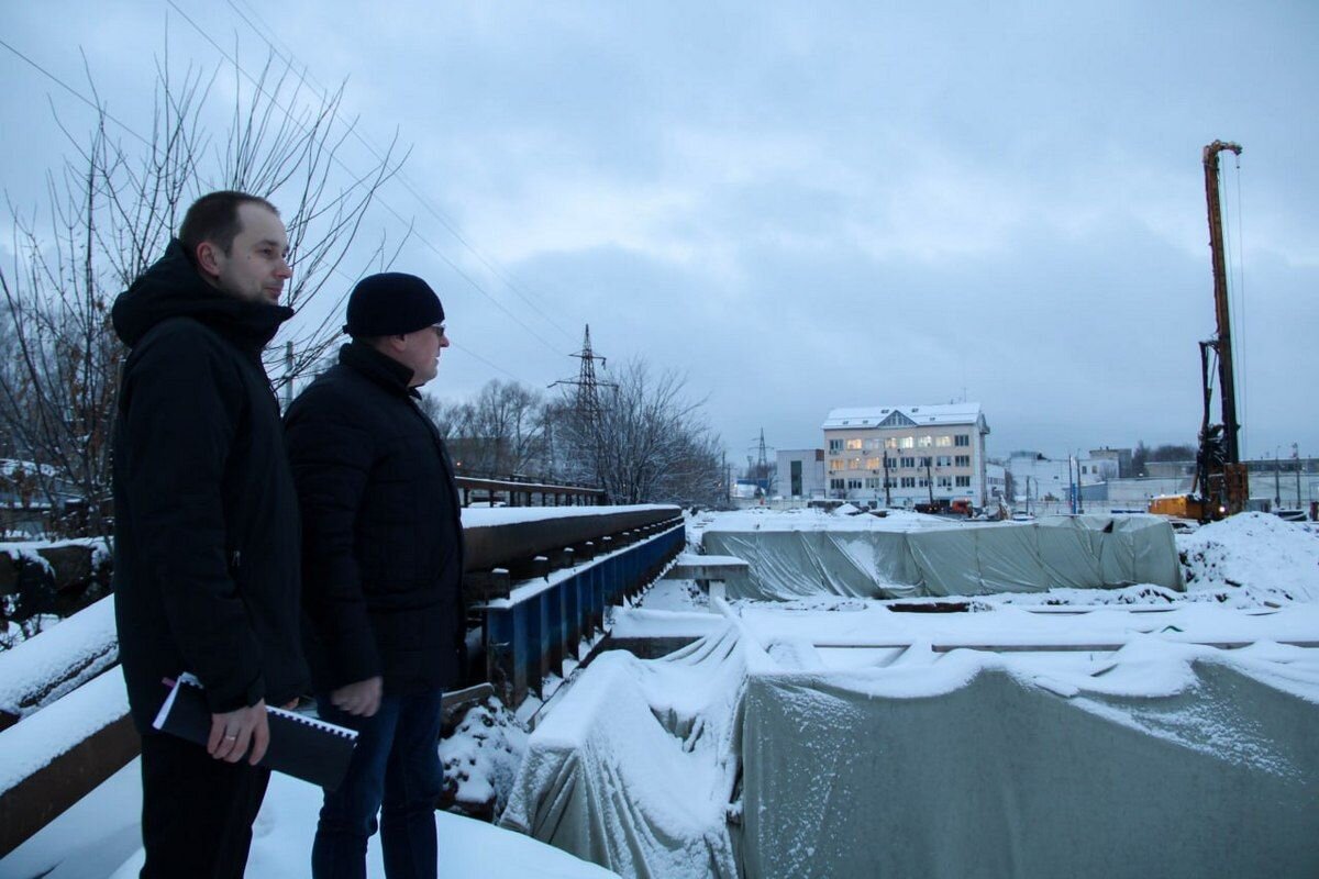 Синие мосты Калуга реконструкция.