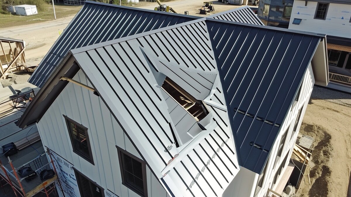 монтаж кровли