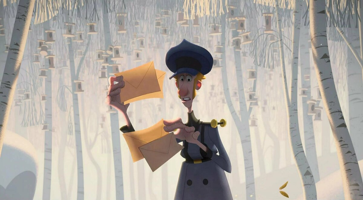 Кадр из мультфильма "Клаус"