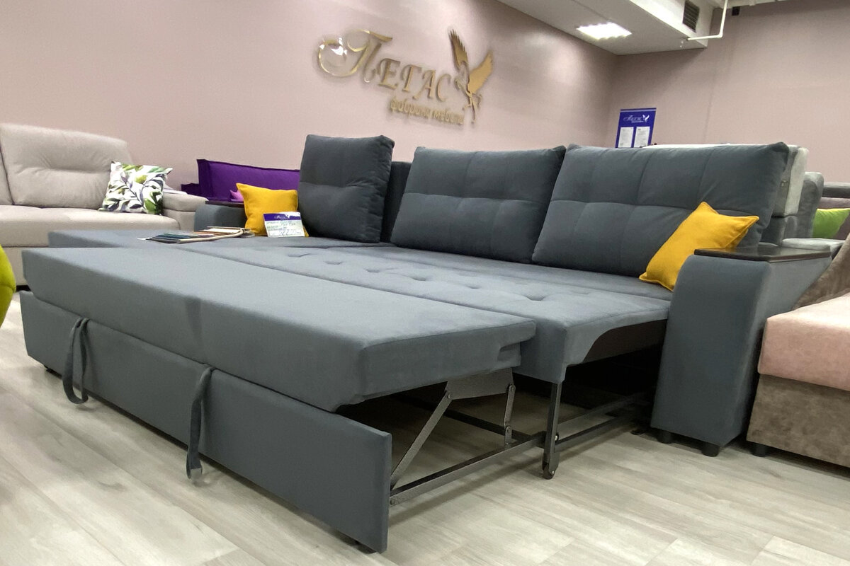 Угловой диван "Монтано" на механизме дельфин