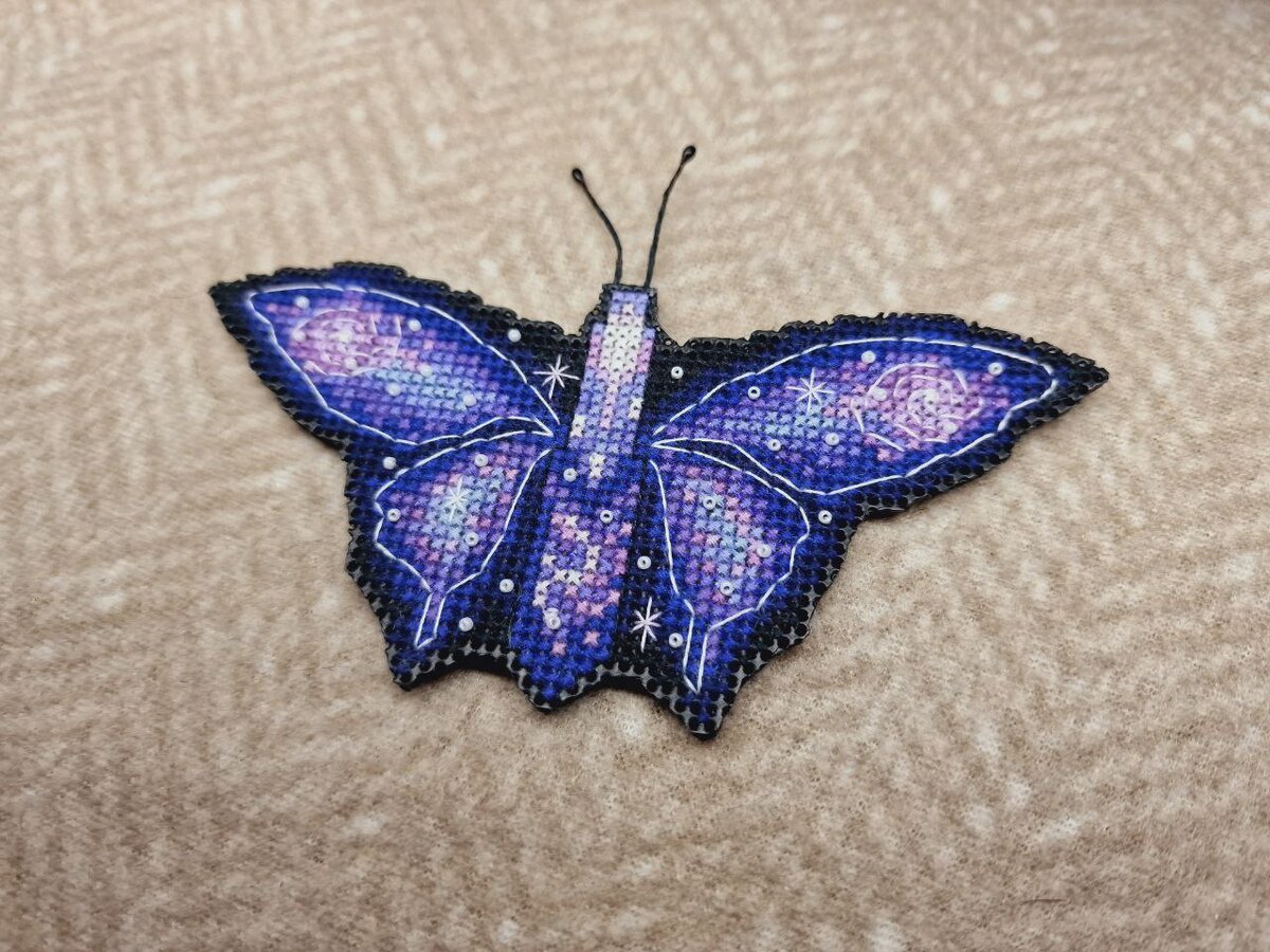 Бабочка "Красота космоса"