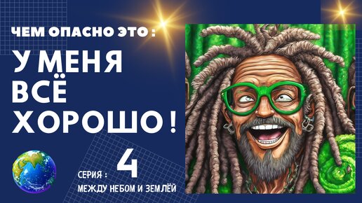 Чем опасно это : У меня всё ХОРОШО! Серия : Между небом и землей- 4 . Ченнелинг Вознесенных Мастеров с Леной Лавру .