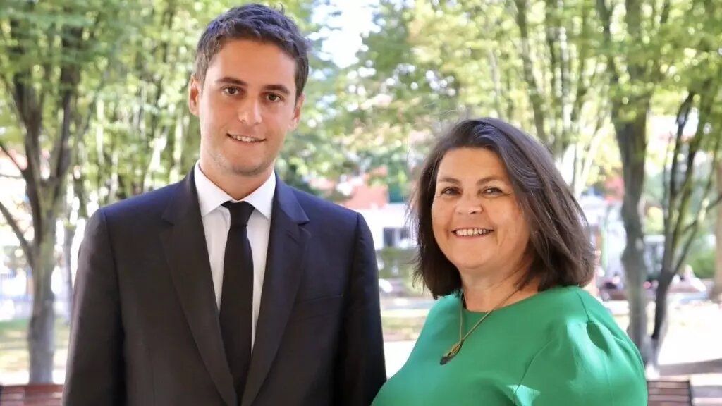 Габриэль Атталь с матерью