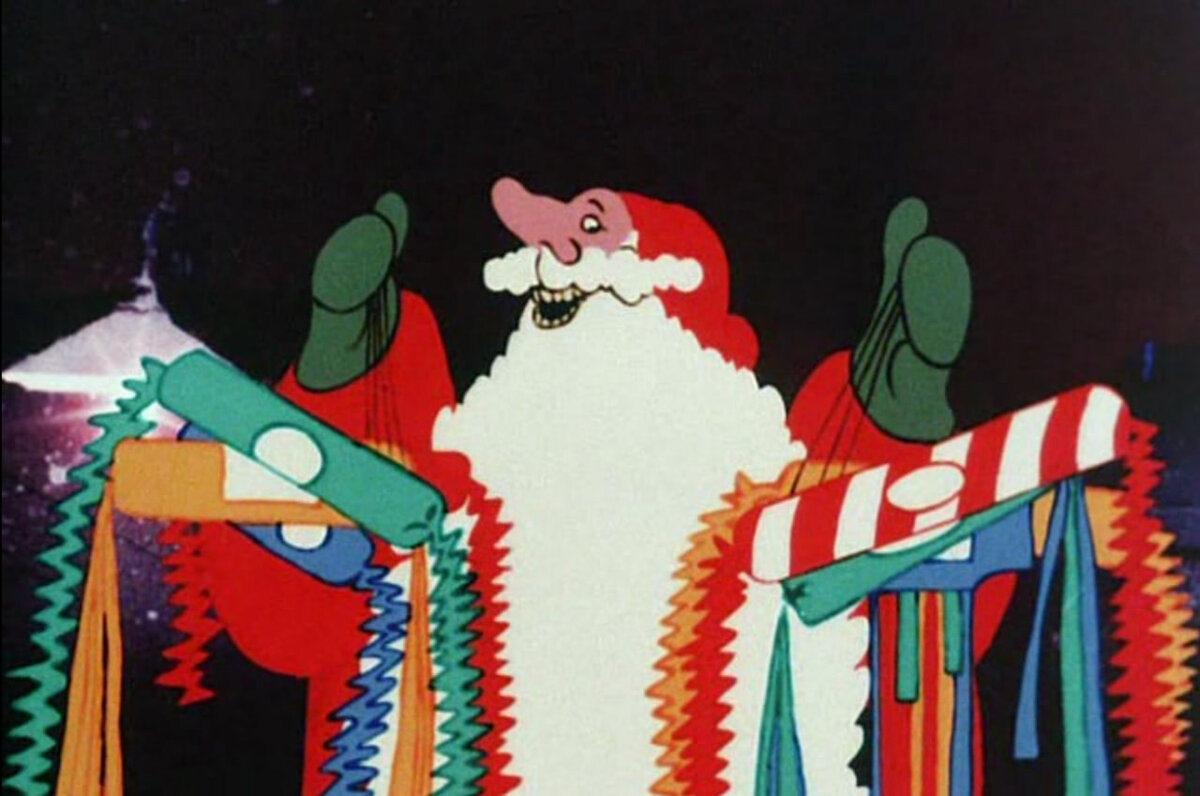 Вдохновением для аниматоров явно послужила Жёлтая подводная лодка Yellow Submarine, мультфильм 1968 года