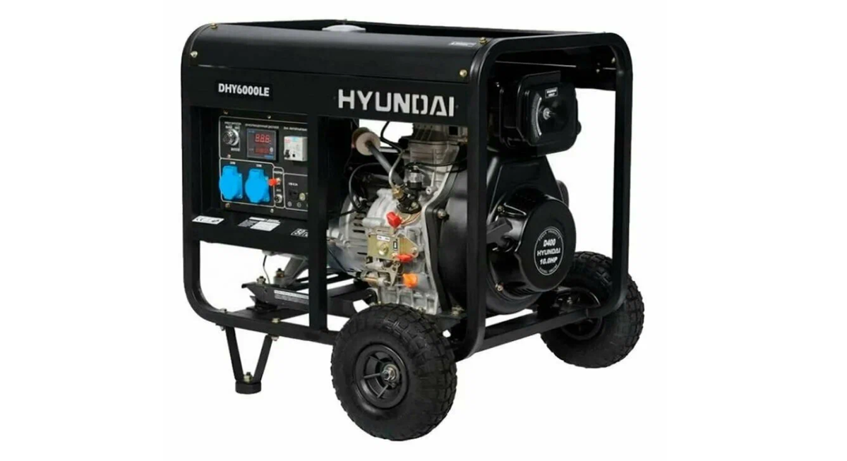 Дизельный генератор Hyundai DHY-6000 LE