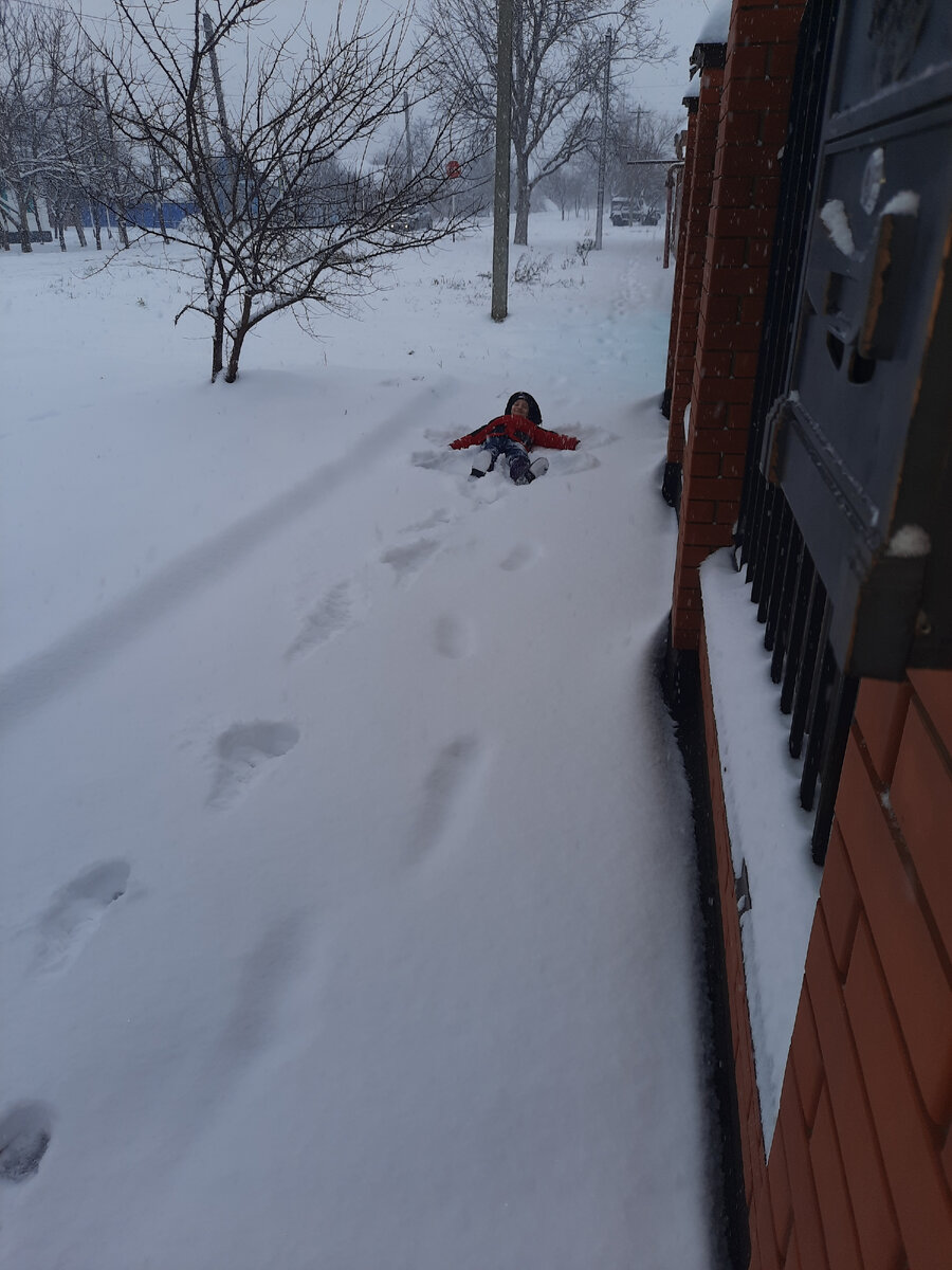 Поваляться в снегу — это святое