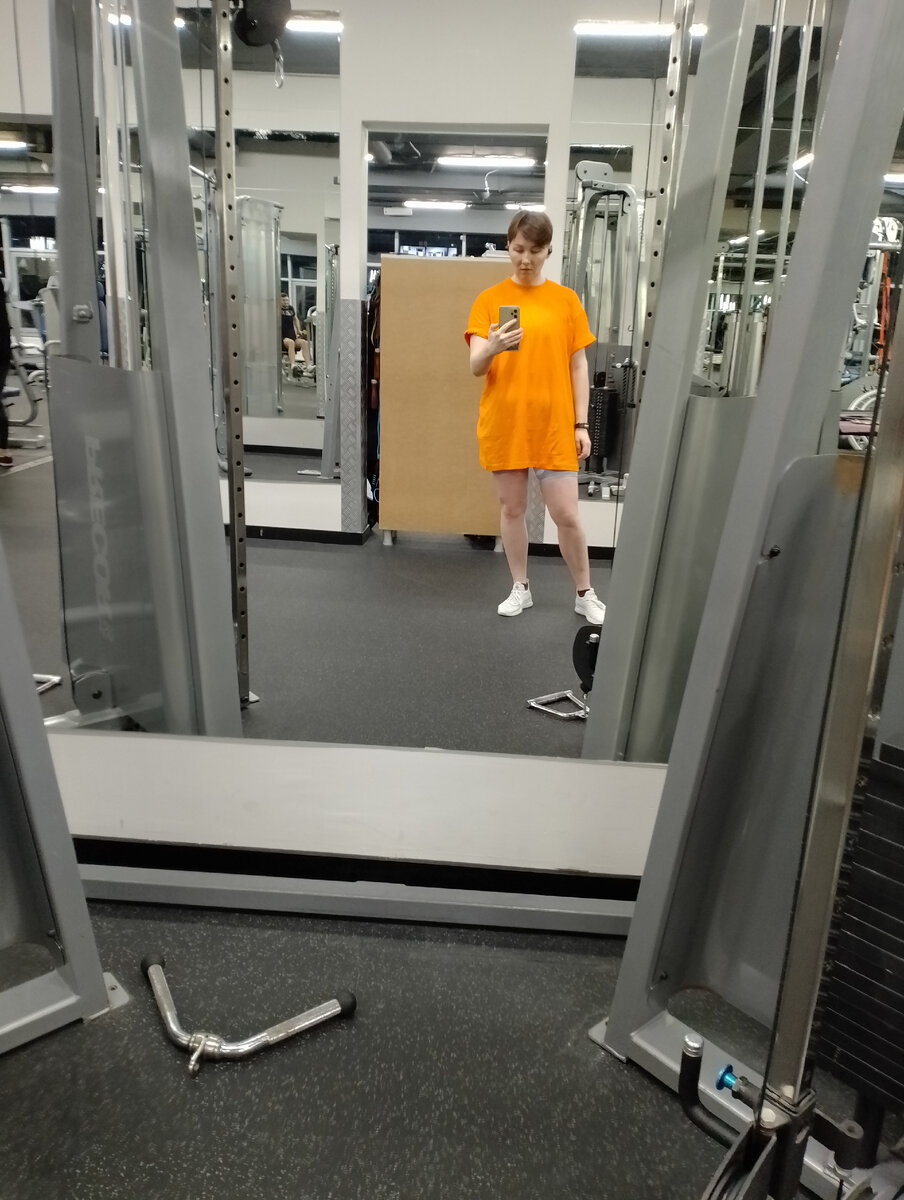 Тренировки в зале - дома такого кроссовера у меня пока нет