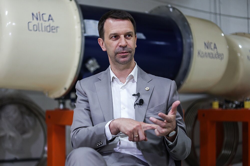    Григорий Трубников: НИКА позволит в "лаборатории" все ближе подобраться к мигу творения Вселенной. / Сергей Бобылев/ТАСС