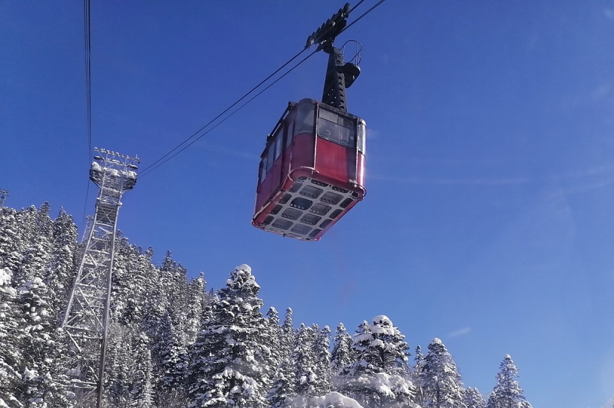    В Австрии кабина канатной дороги с людьми внутри сорвалась вниз