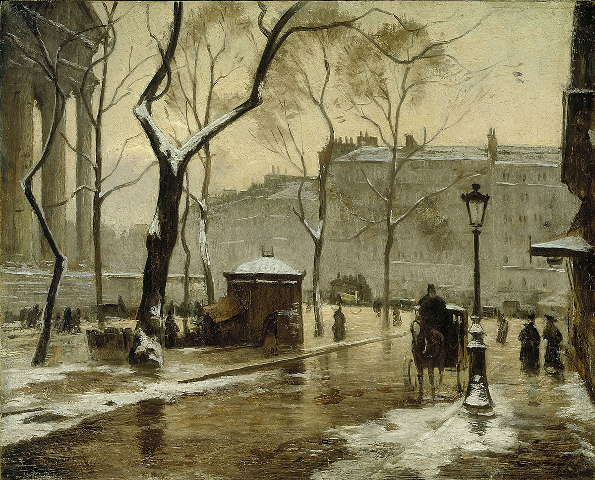 Louis Braquaval. La place de la Madeleine ©Musee de la Ville de Paris, Musee Carnavalet